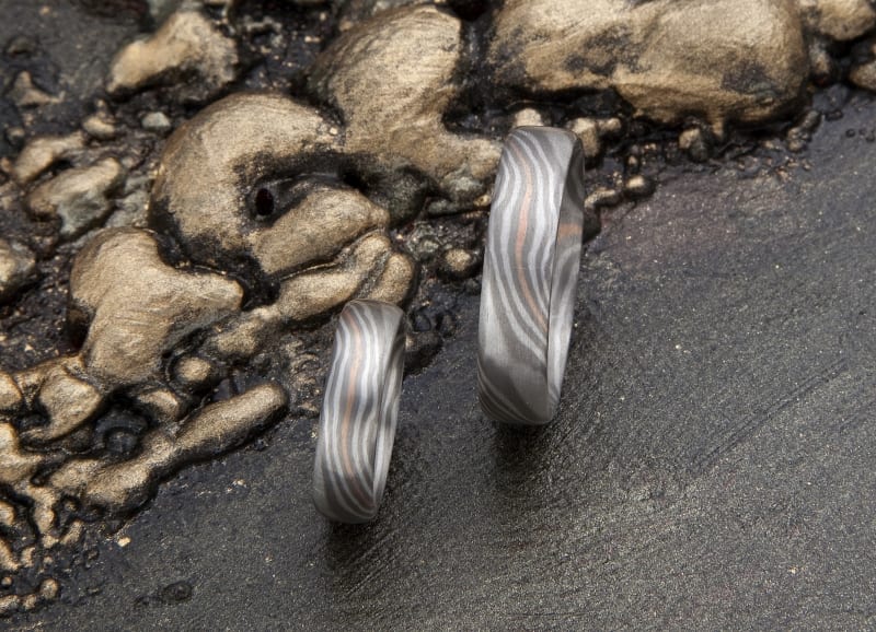 Mokume Gane Ringe