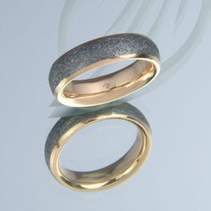 Eisschlagring aus Tantal