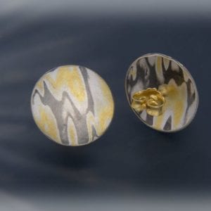 Mokume Gane Tellerohrstcker