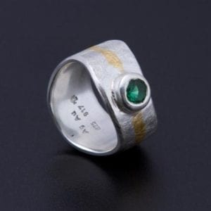 Mehrfarbiger Eismattring