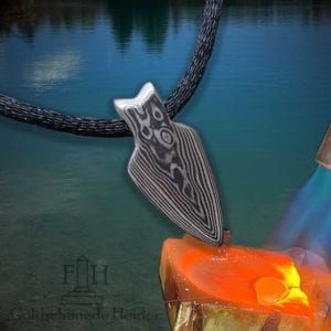 Pfeilspitze Mokume Gane