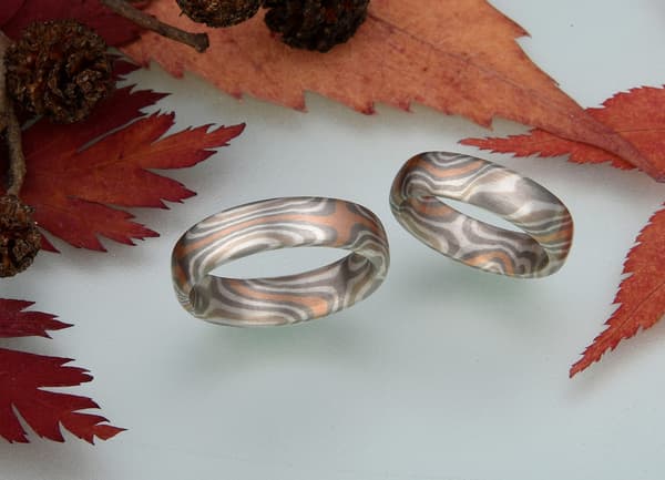 Mokume Gane Ringe