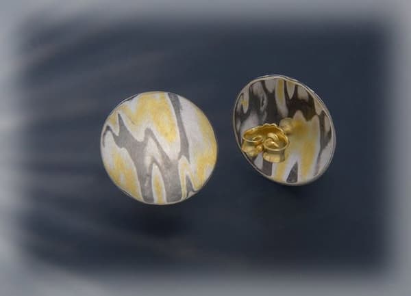 Mokume Gane Tellerohrstcker